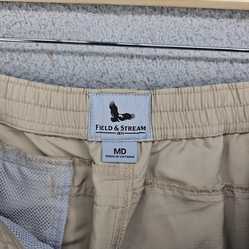 Field & Stream Harbor Fishing Pants Mens Medium Khaki SmartWick UPF 50+ - Picture 11 of 13